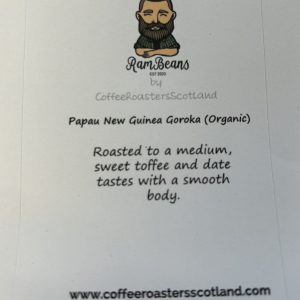 Coffee Roasters Scotland Papau New Guinea Kenta Goroka - Image 1